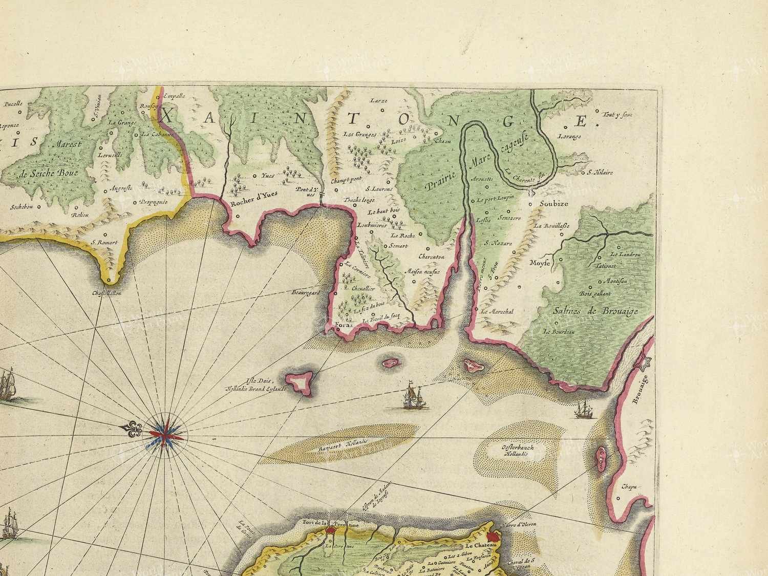 Map top right quadrant