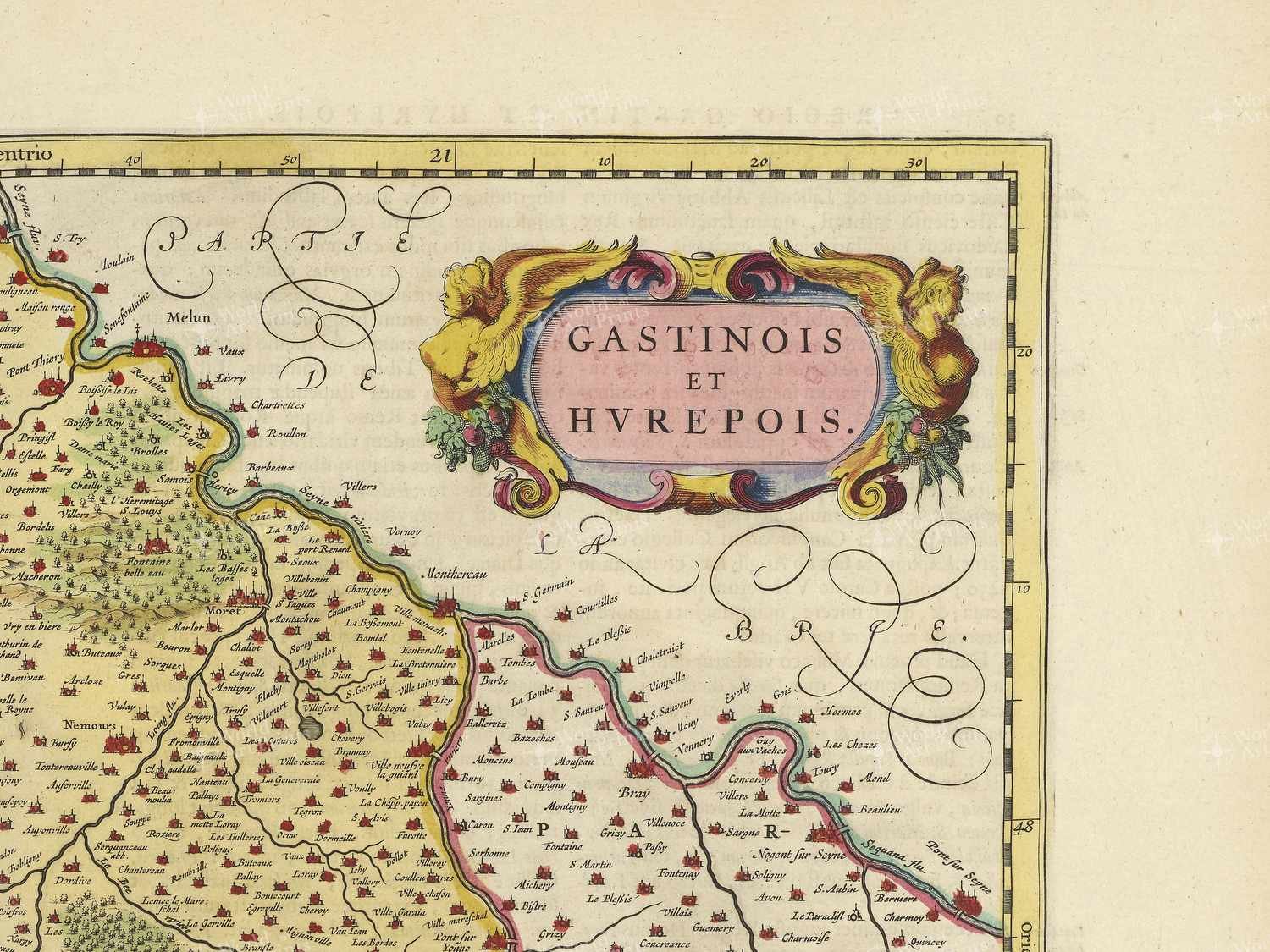 Map top right quadrant