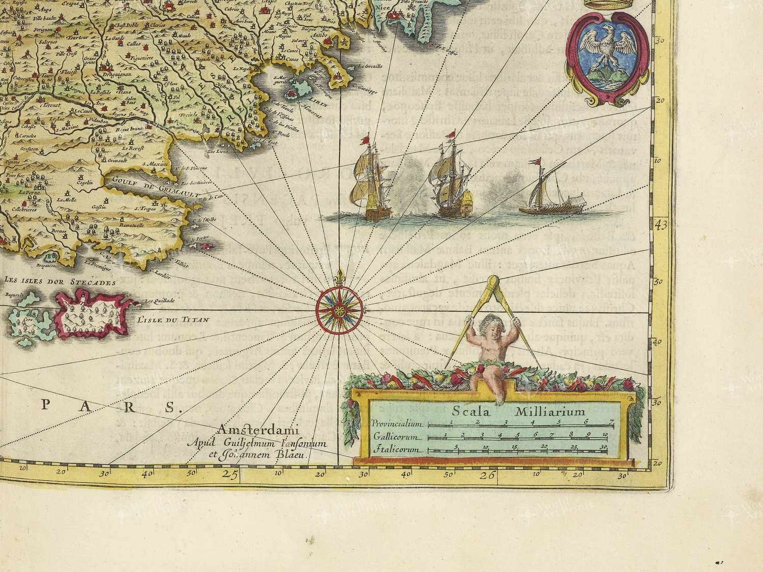 Map bottom right quadrant