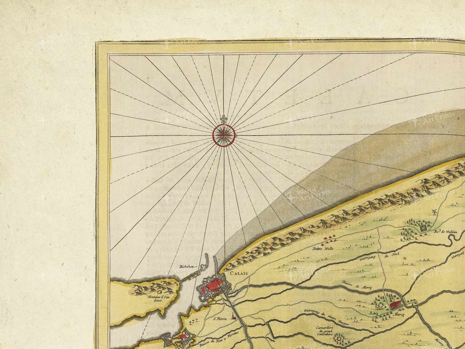 Map top left quadrant