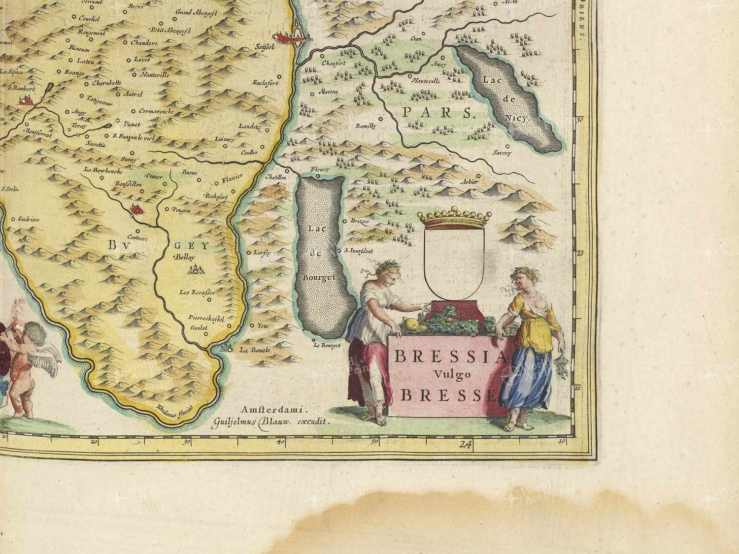 Map bottom right quadrant