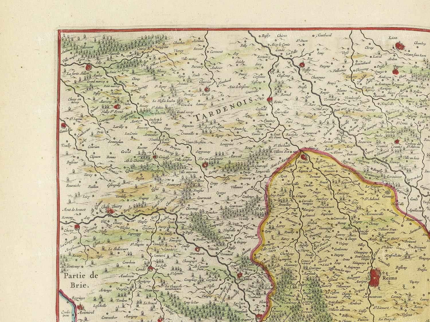 Map top left quadrant