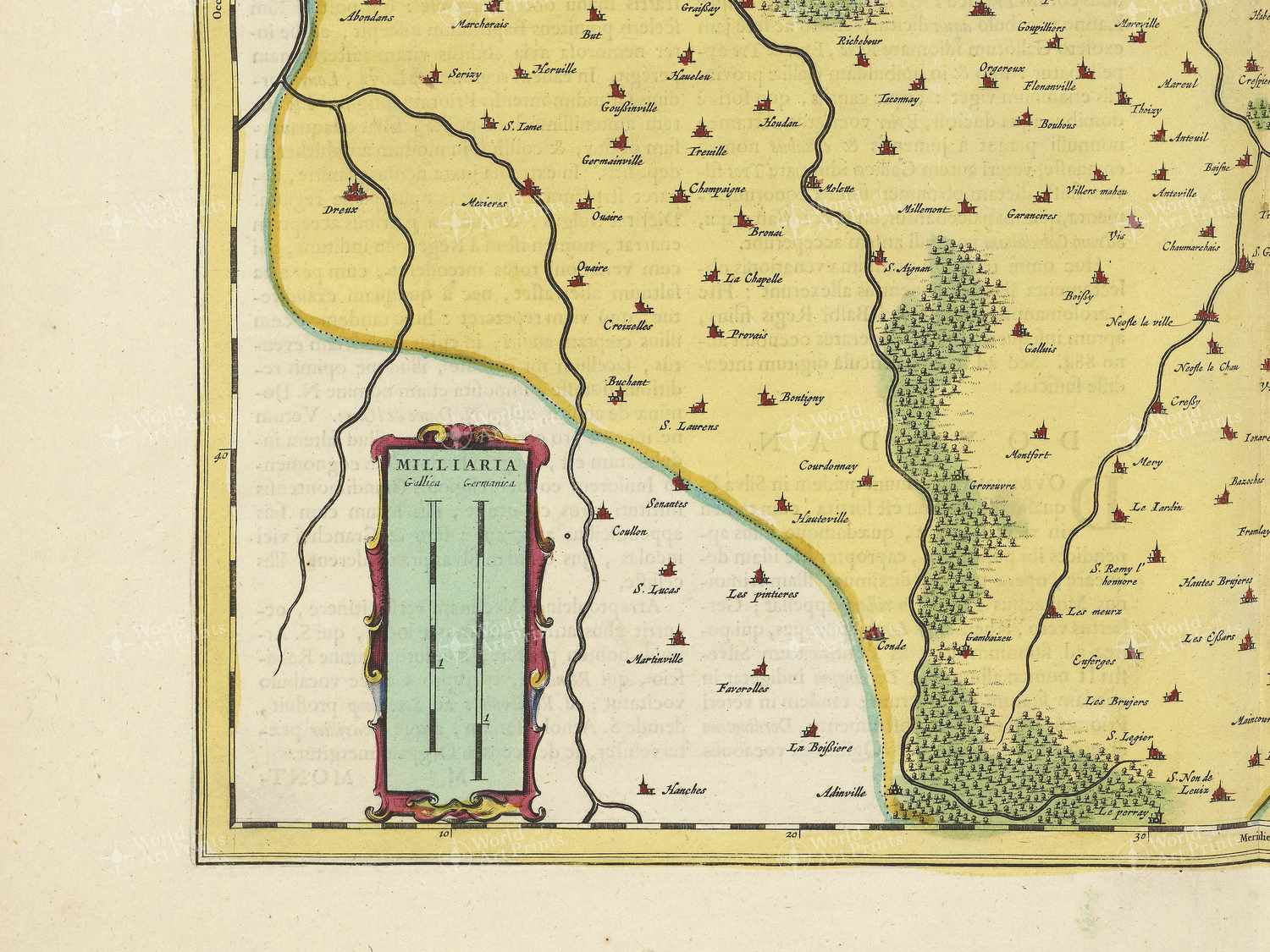Map bottom left quadrant