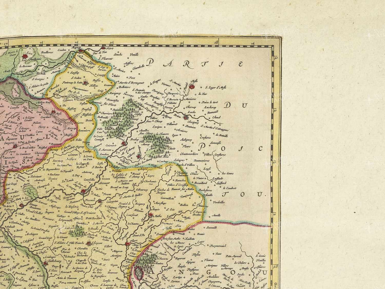 Map top right quadrant