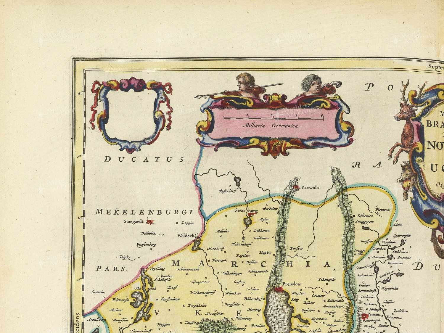 Map top left quadrant