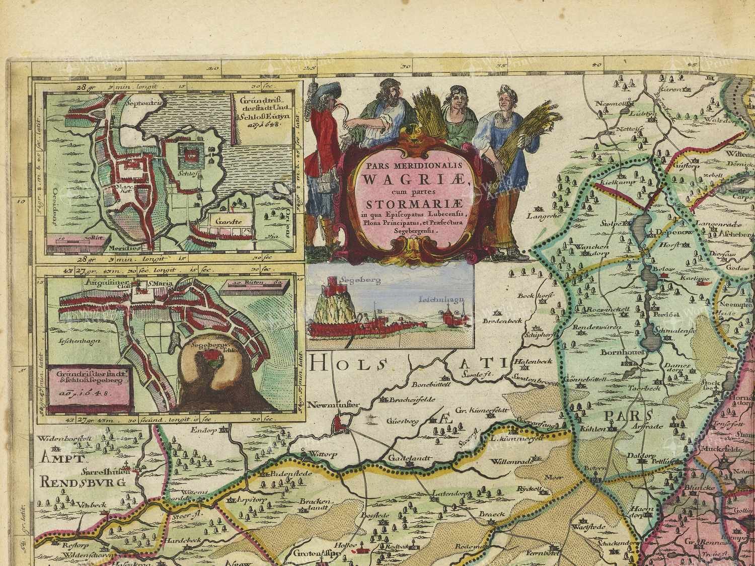 Map top left quadrant