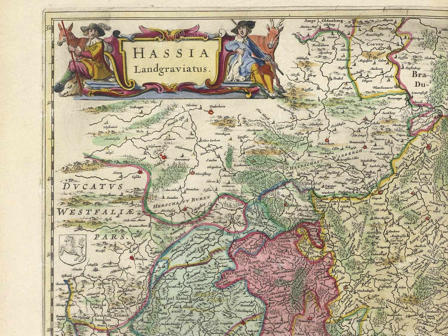 Map top left quadrant