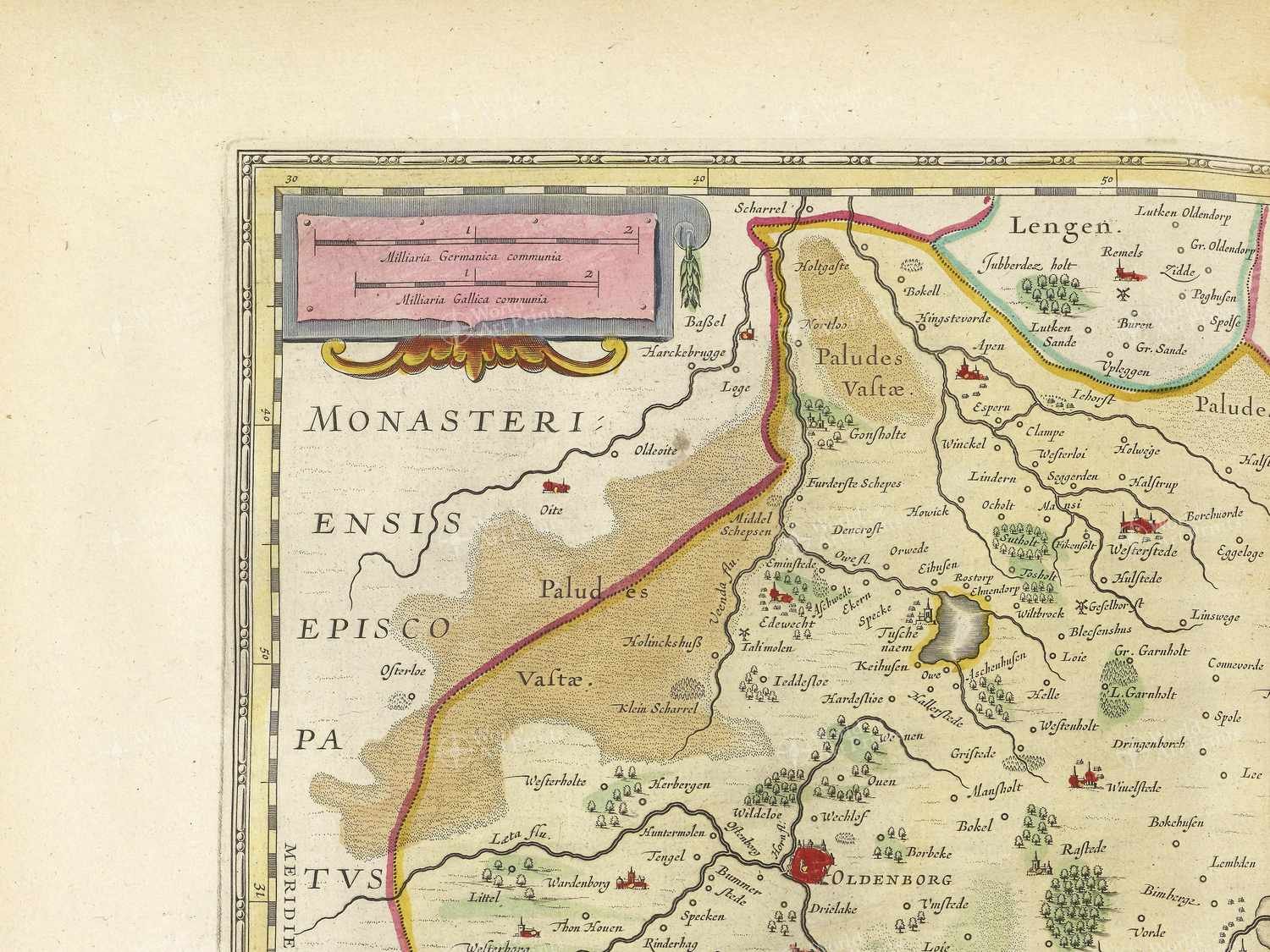 Map top left quadrant