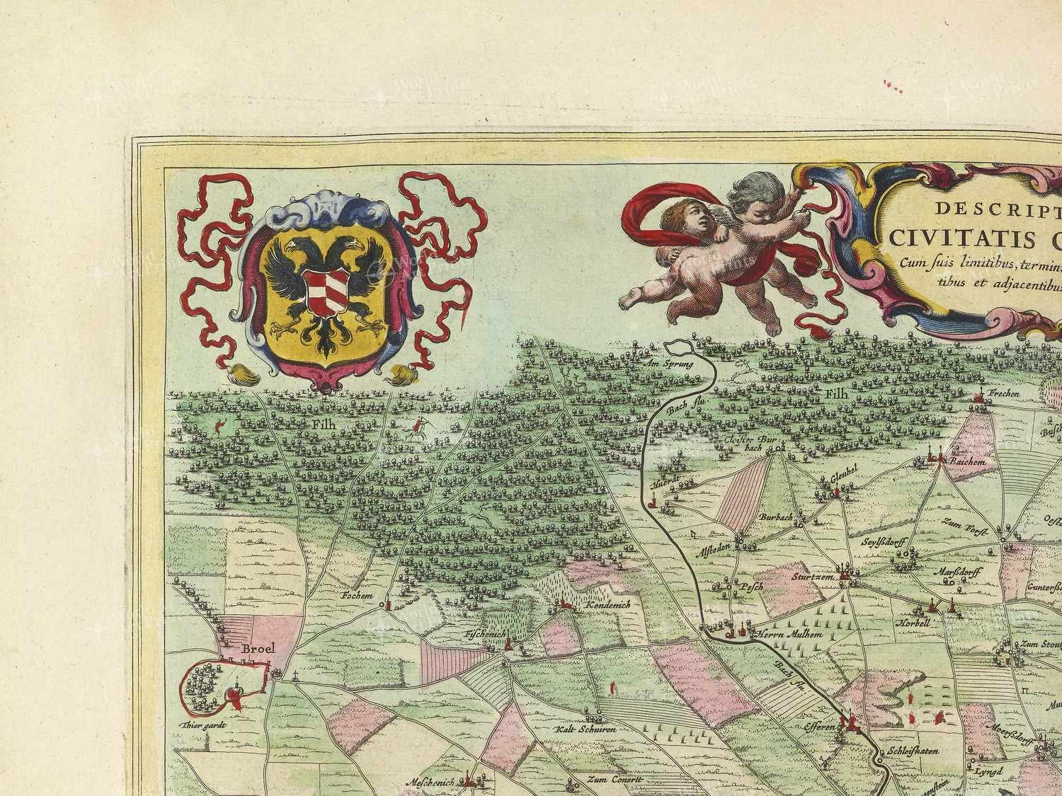 Map top left quadrant