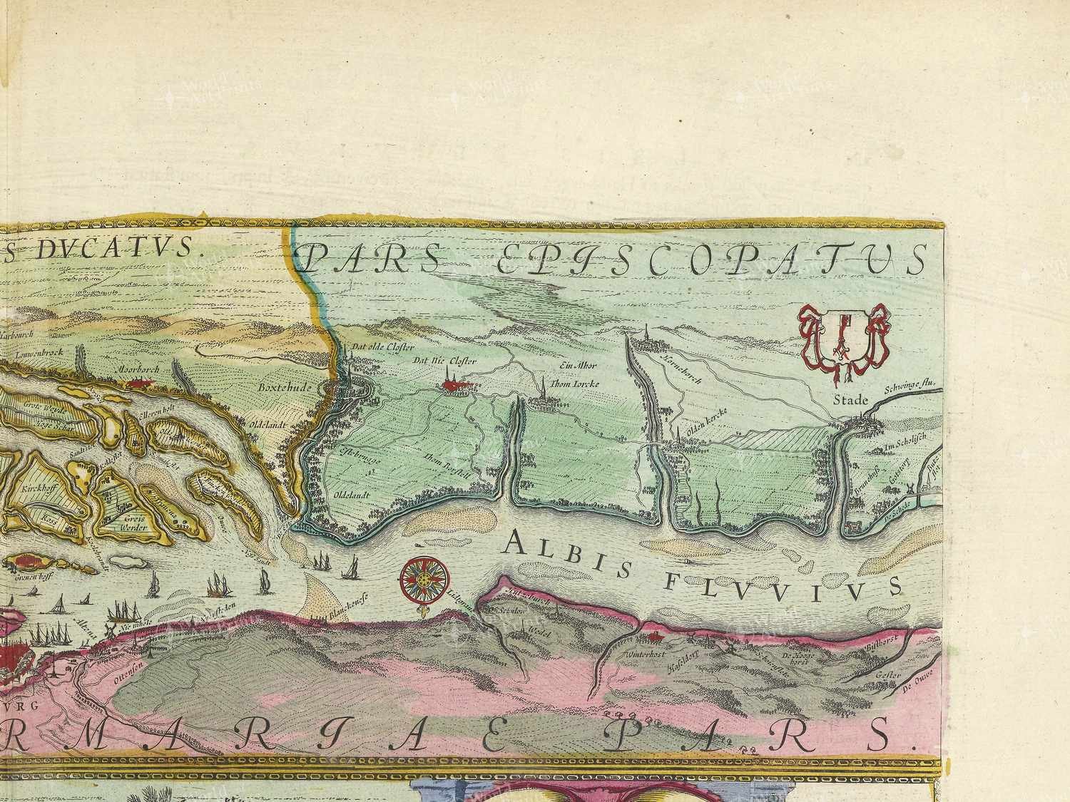 Map top right quadrant