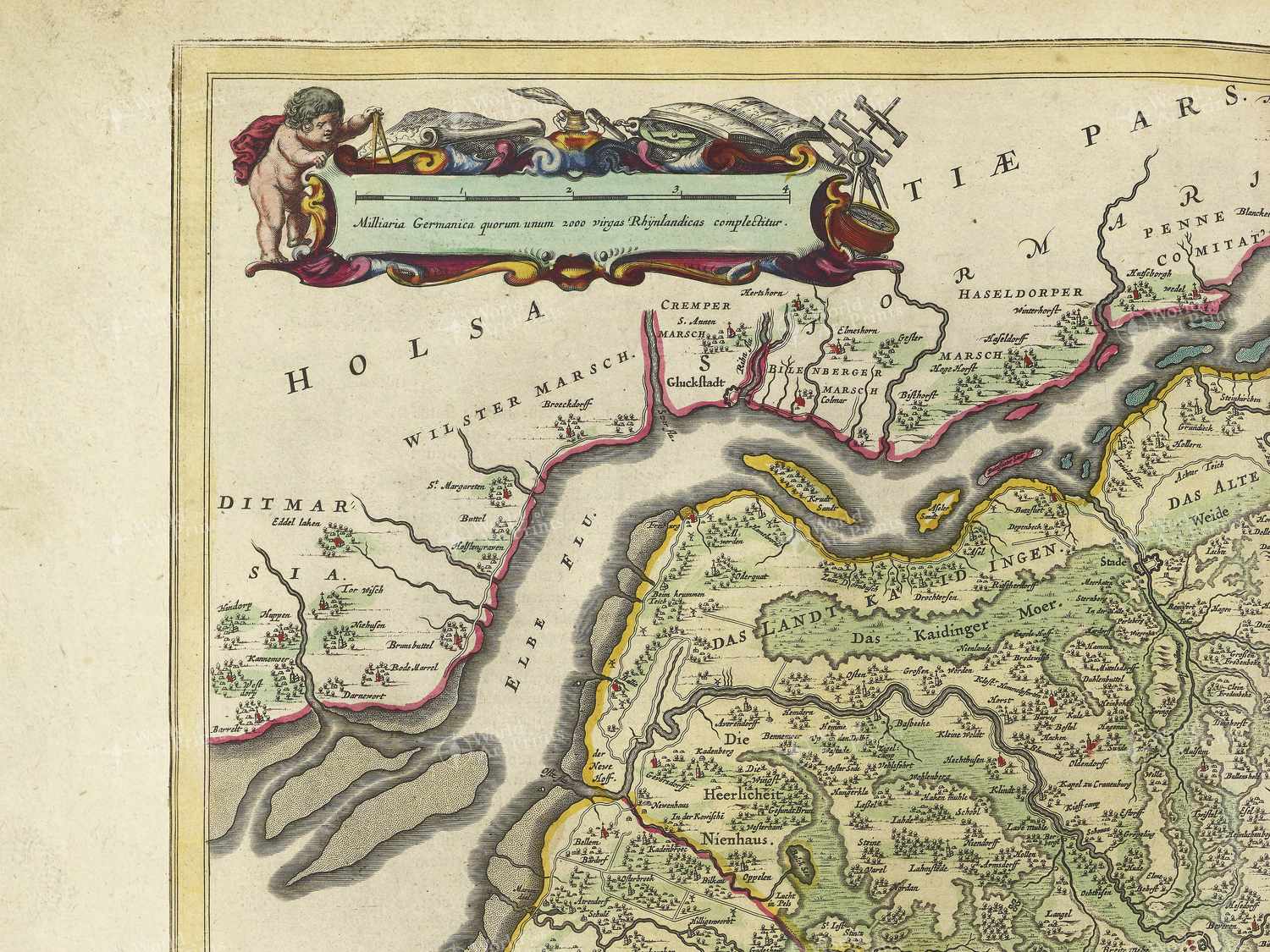 Map top left quadrant