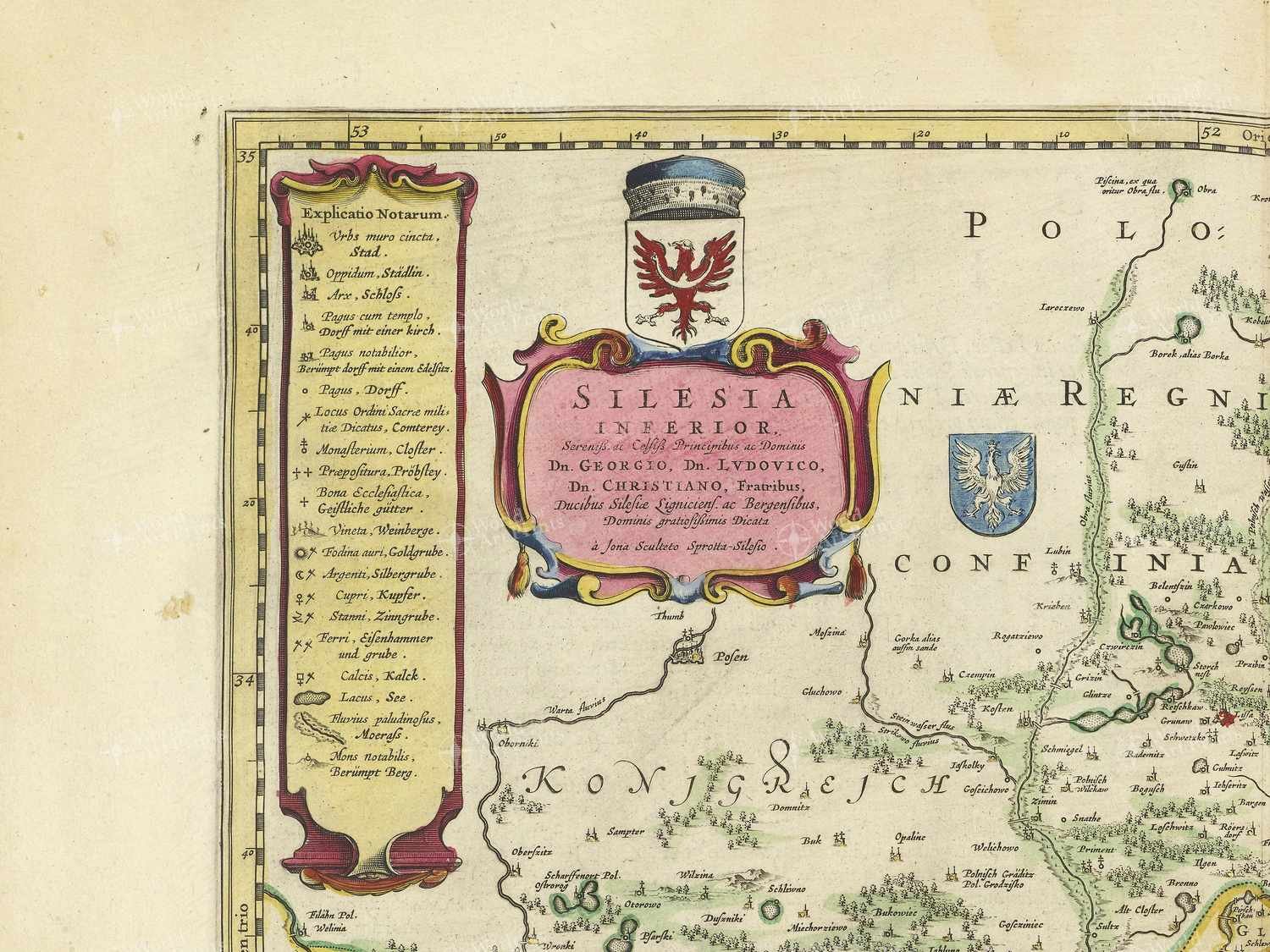 Map top left quadrant