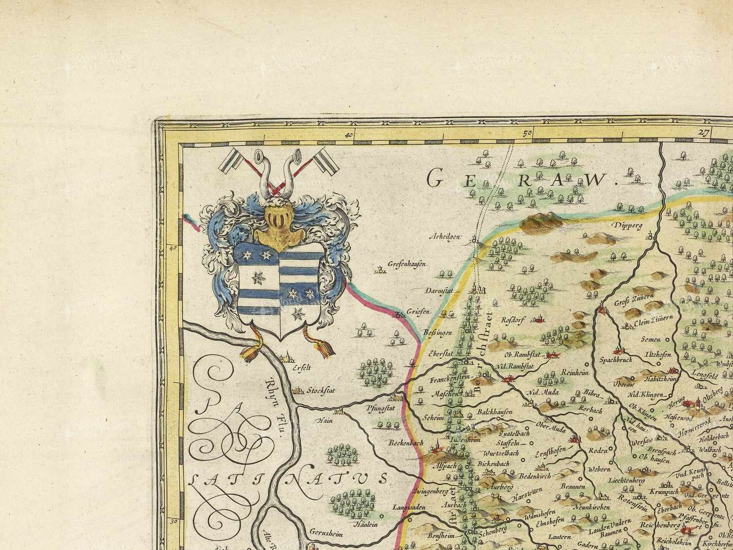 Map top left quadrant