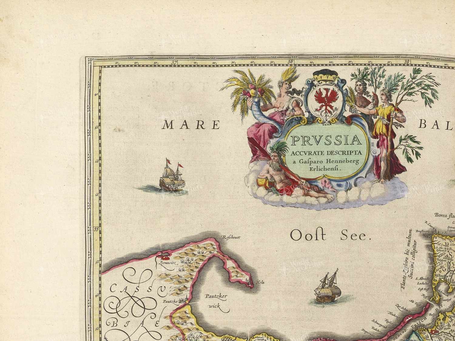 Map top left quadrant
