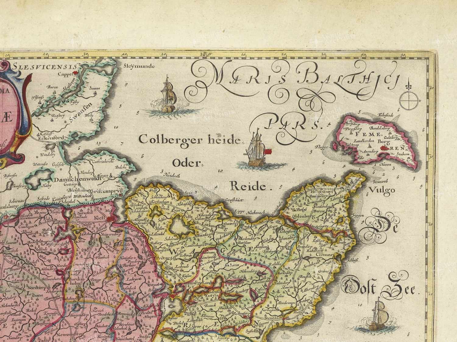 Map top right quadrant