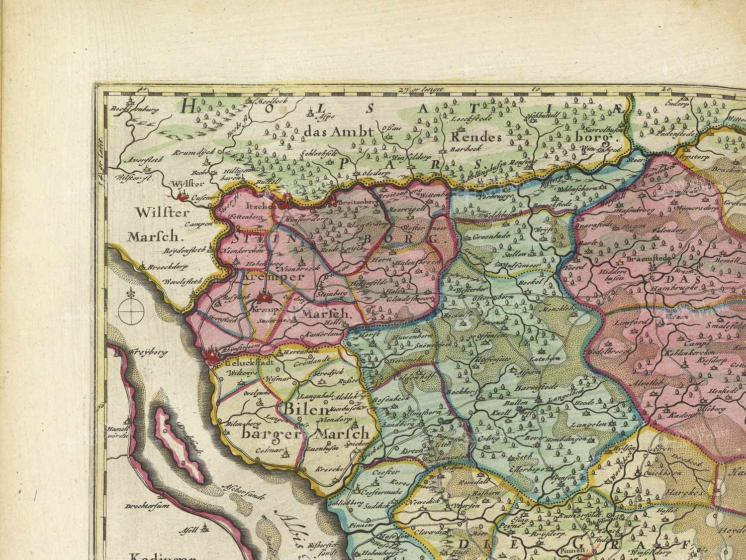 Map top left quadrant