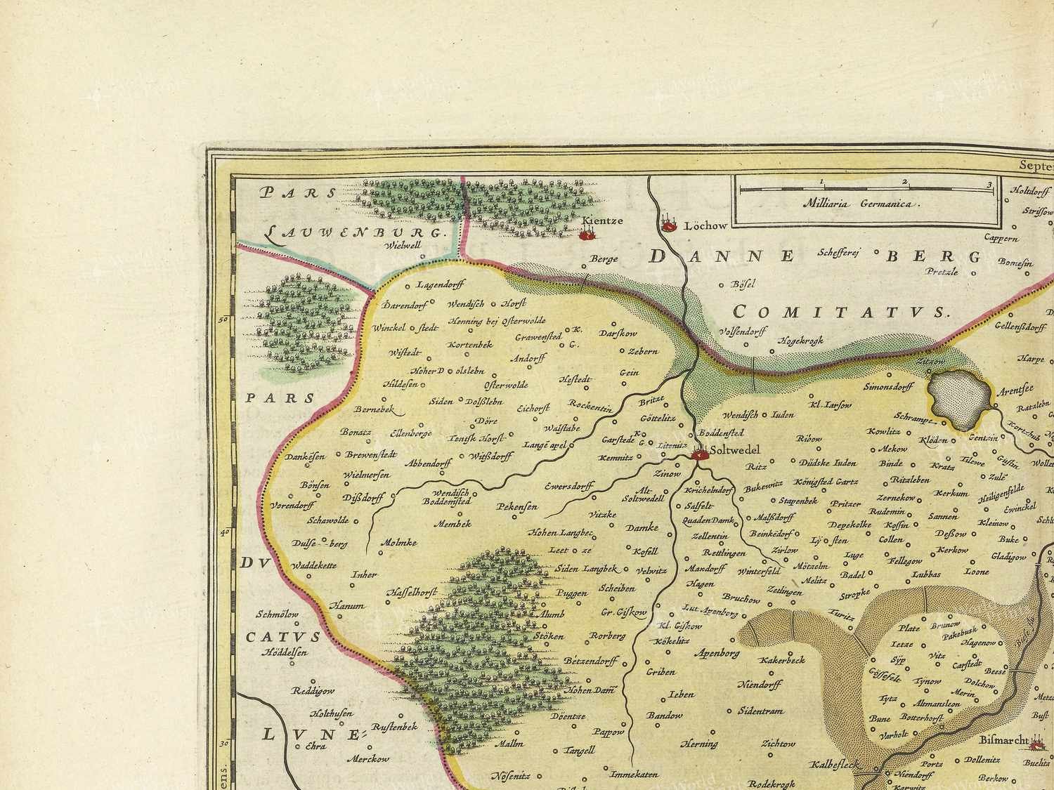 Map top left quadrant