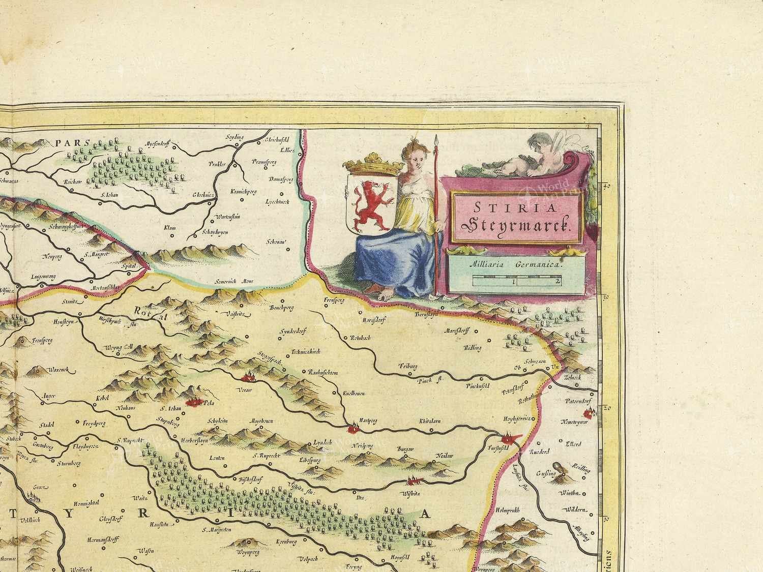 Map top right quadrant