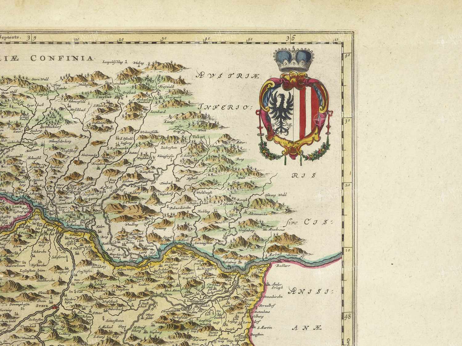 Map top right quadrant