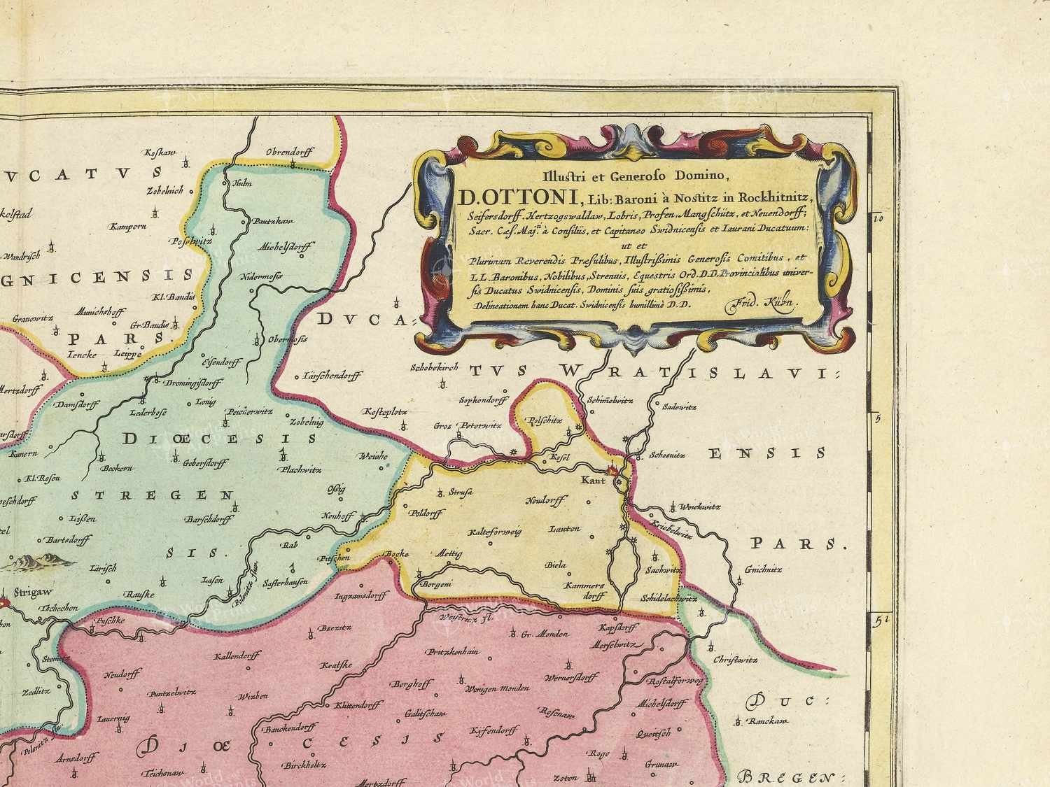 Map top right quadrant