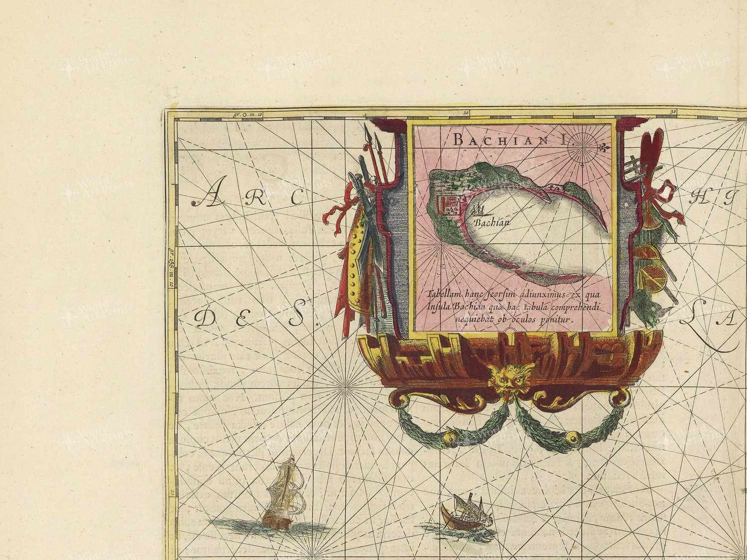 Map top left quadrant