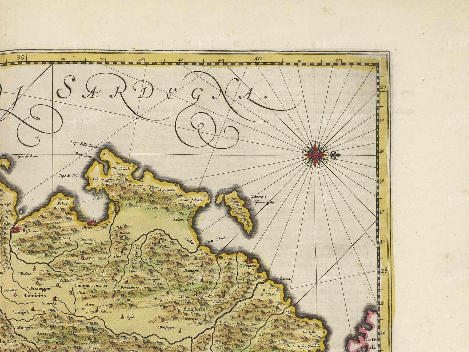 Map top right quadrant