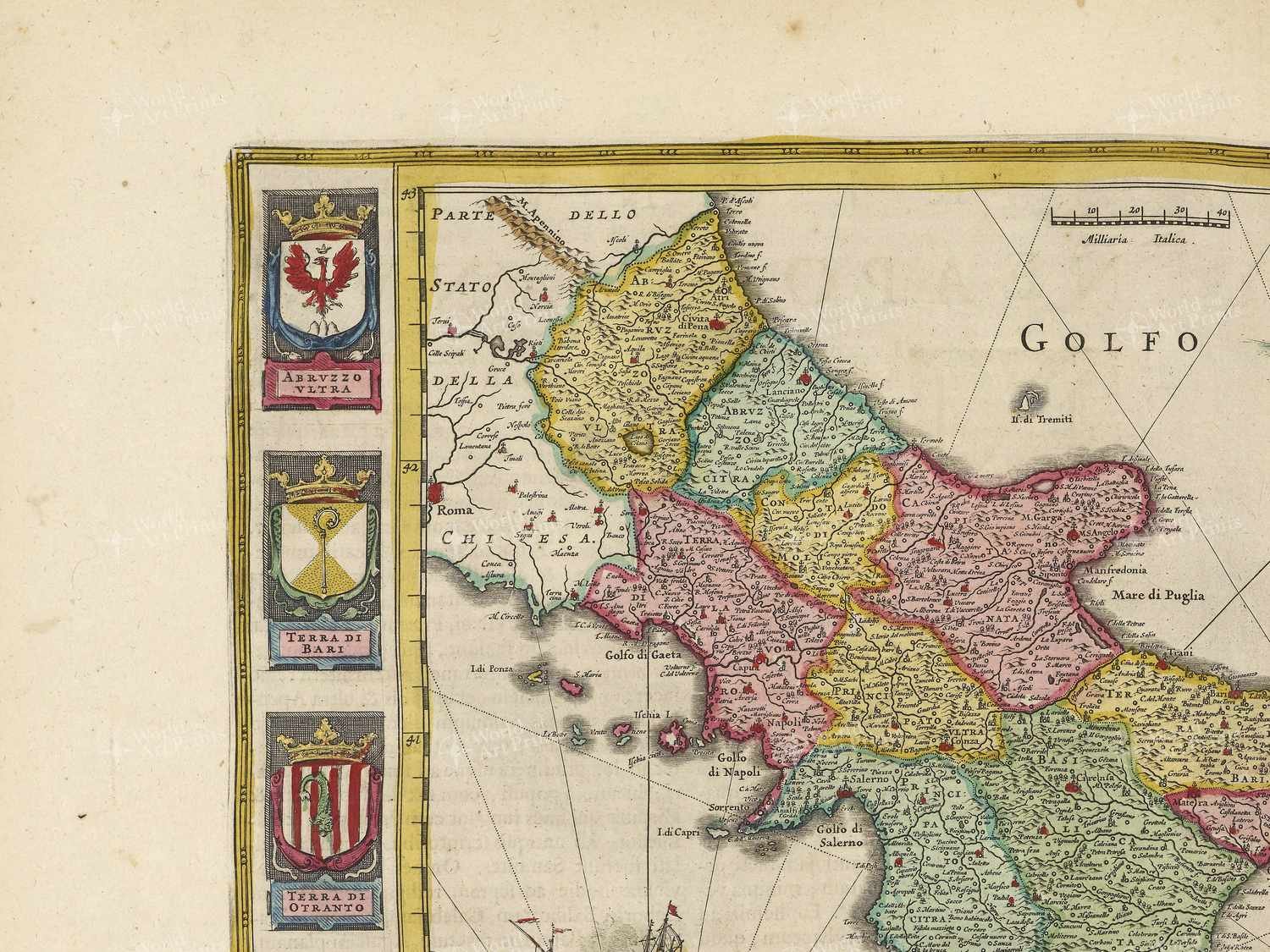 Map top left quadrant