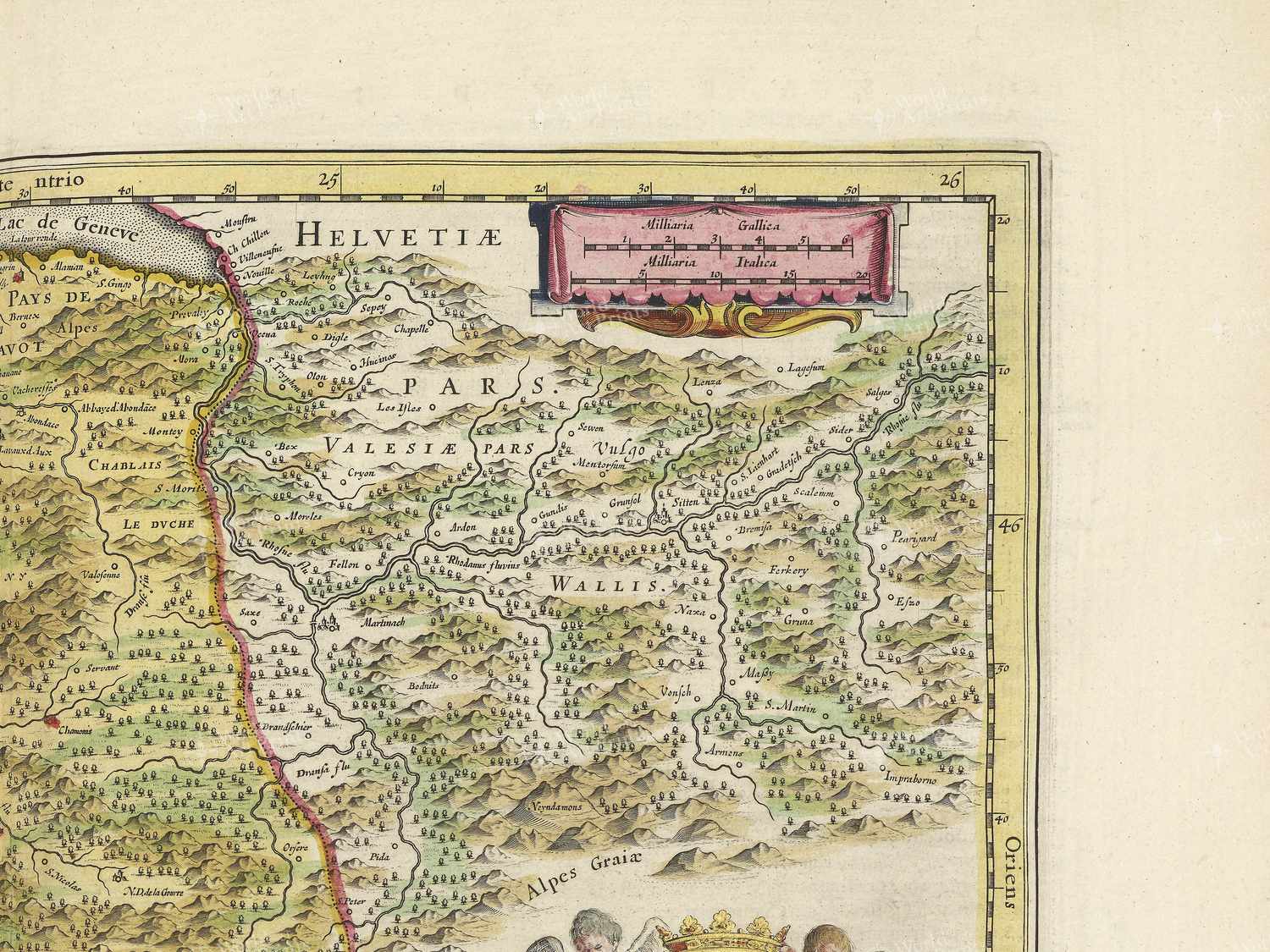 Map top right quadrant