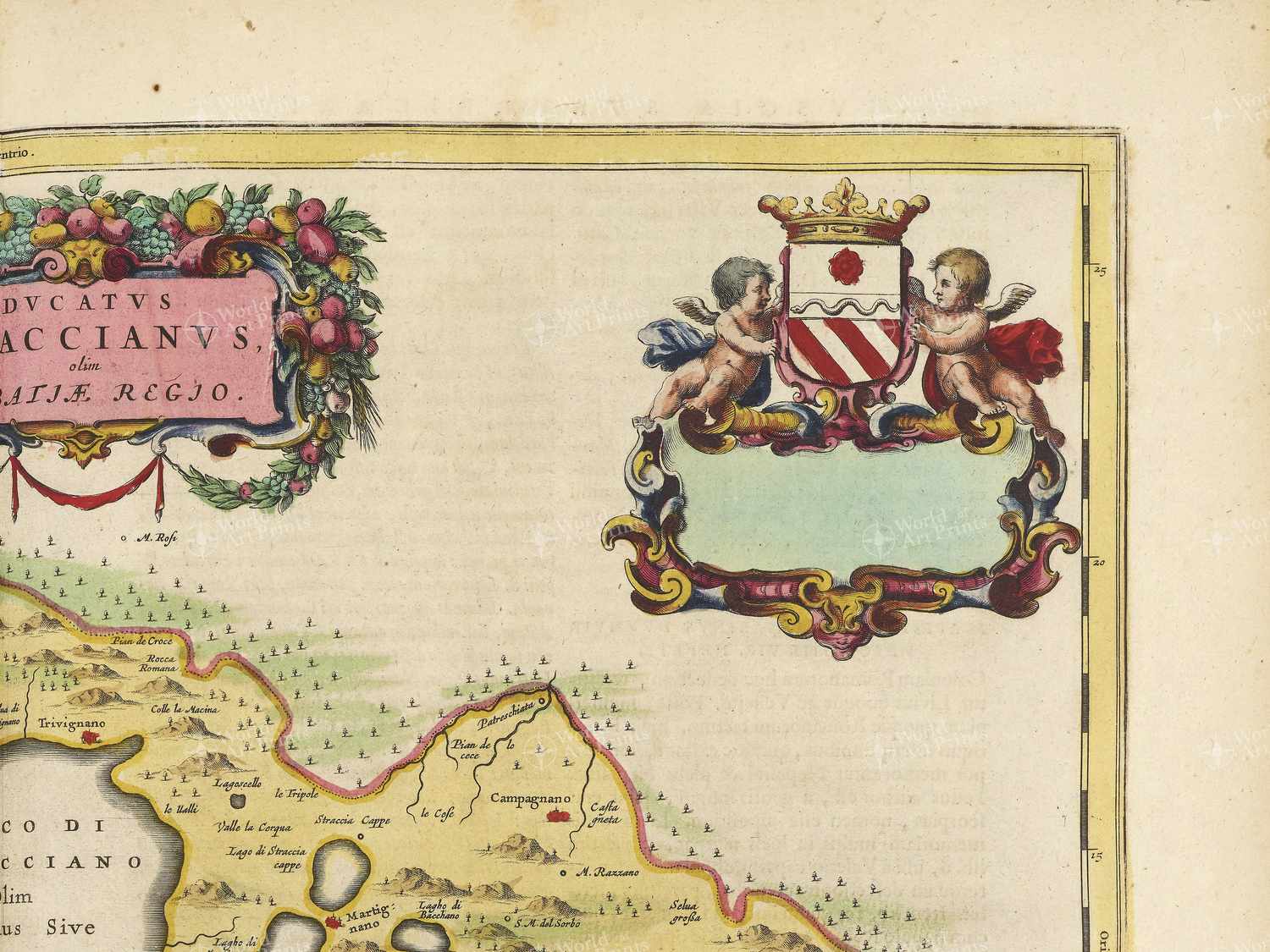 Map top right quadrant