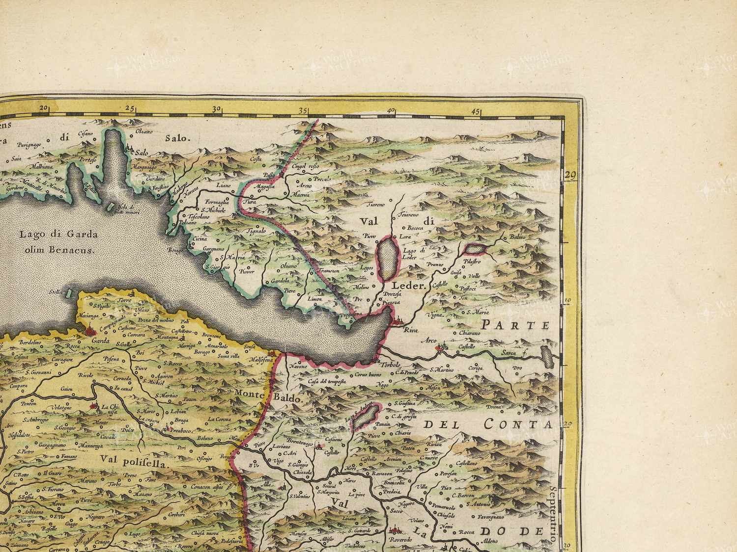 Map top right quadrant