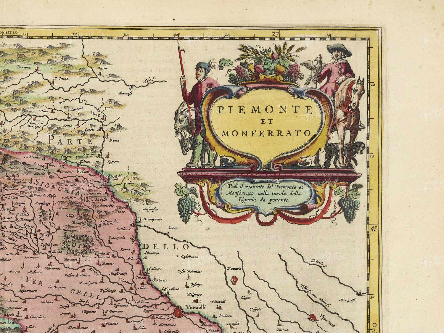 Map top right quadrant