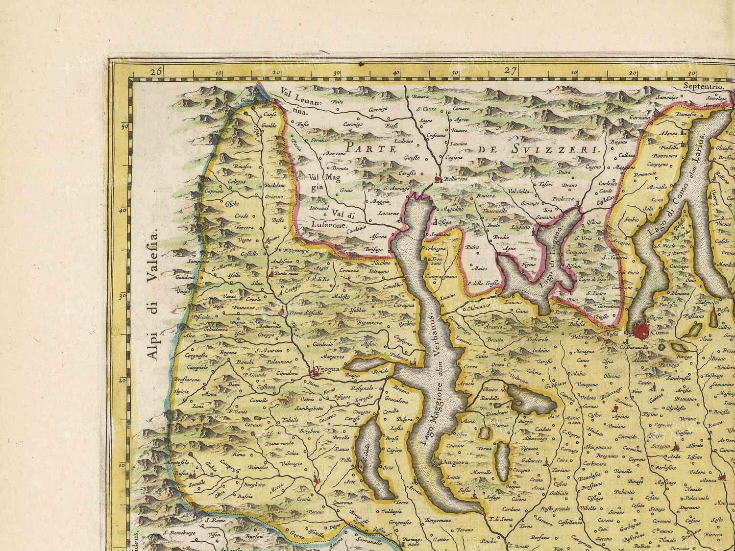 Map top left quadrant
