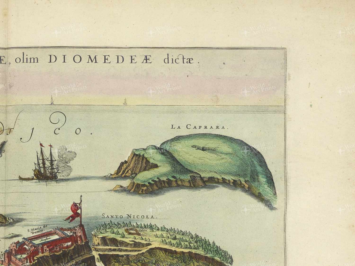 Map top right quadrant