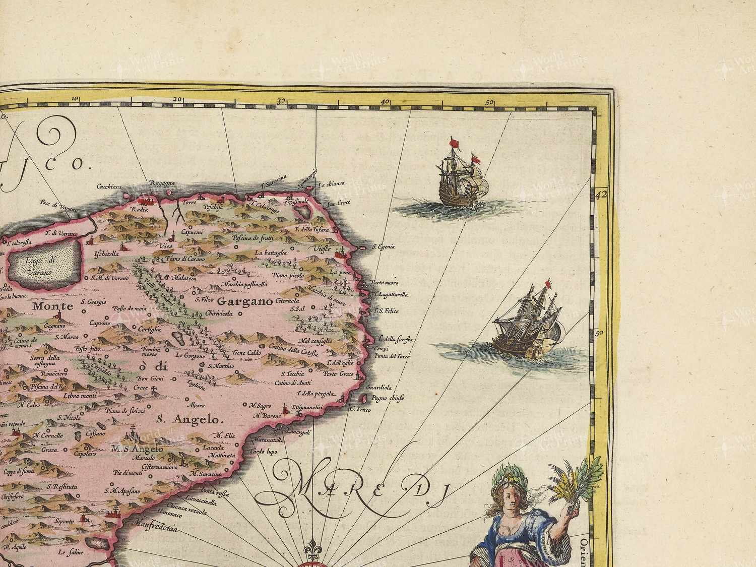 Map top right quadrant