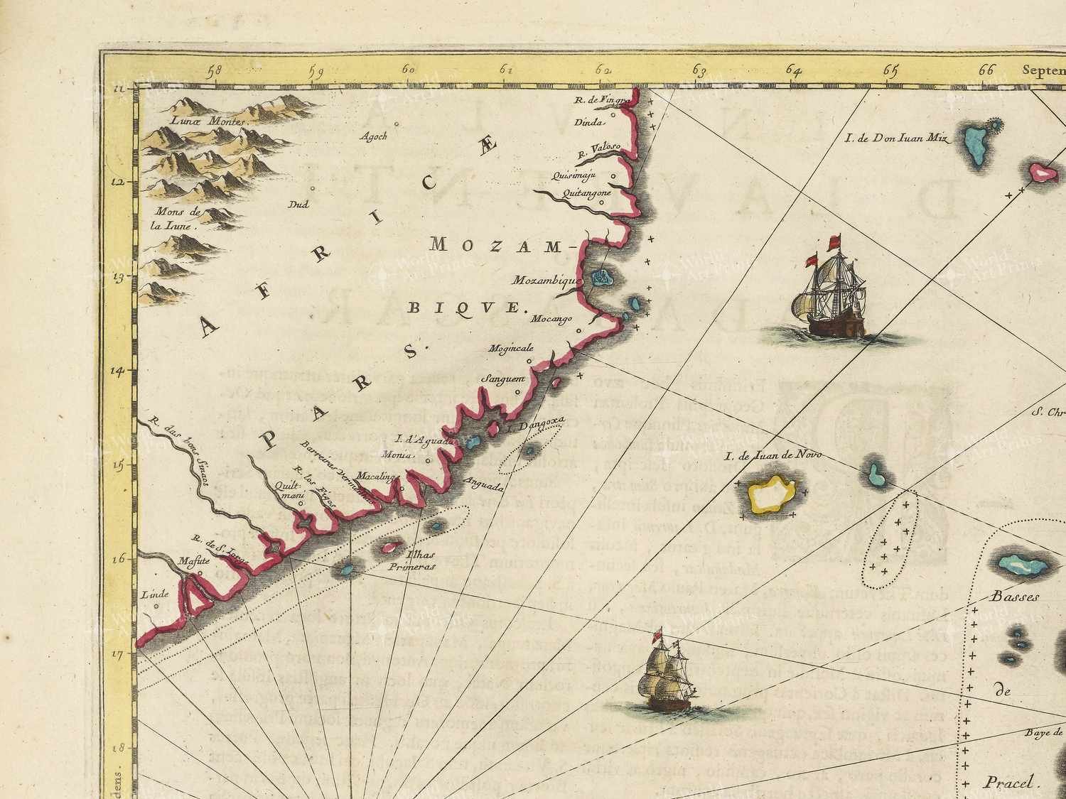 Map top left quadrant
