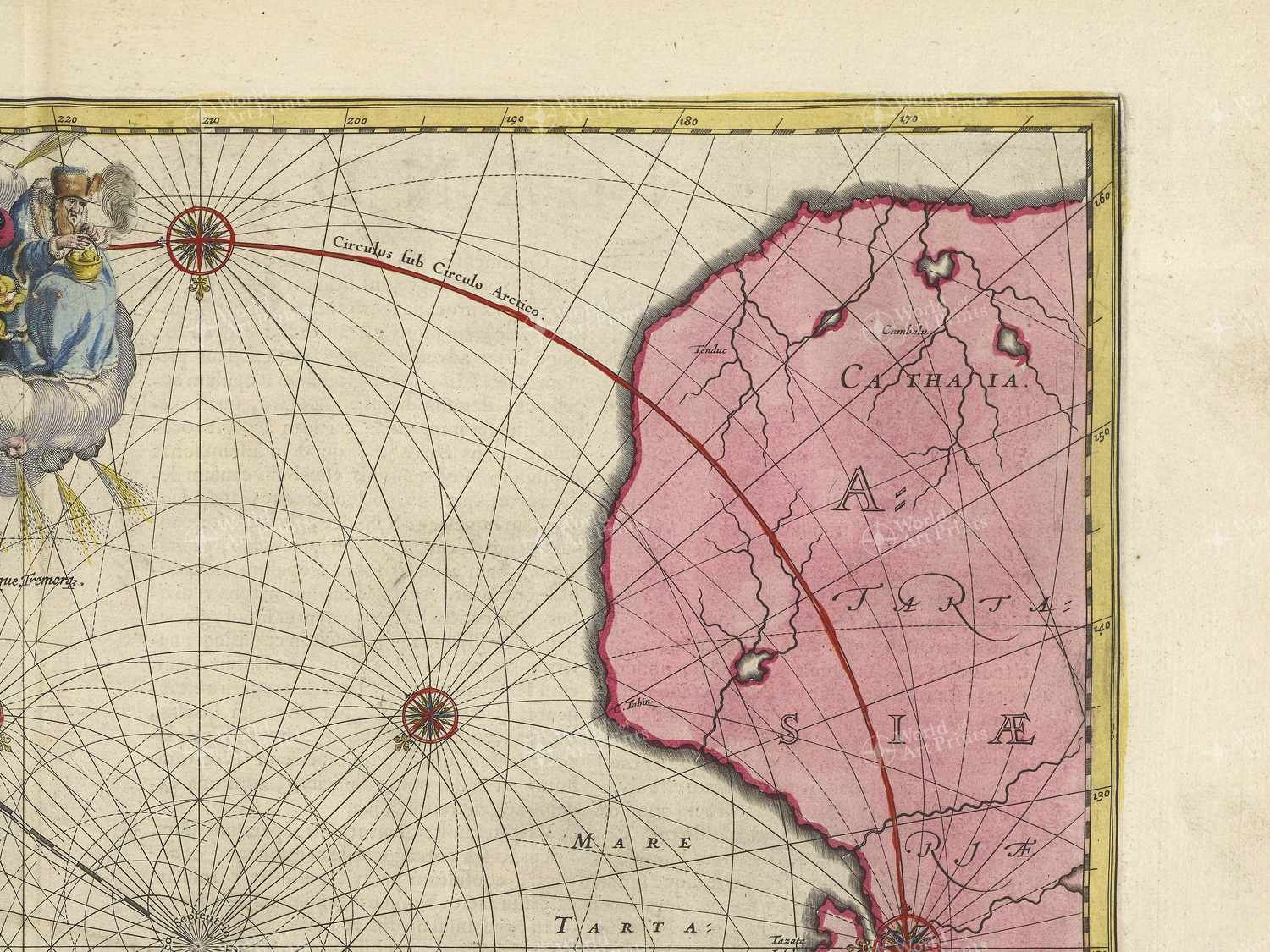 Map top right quadrant