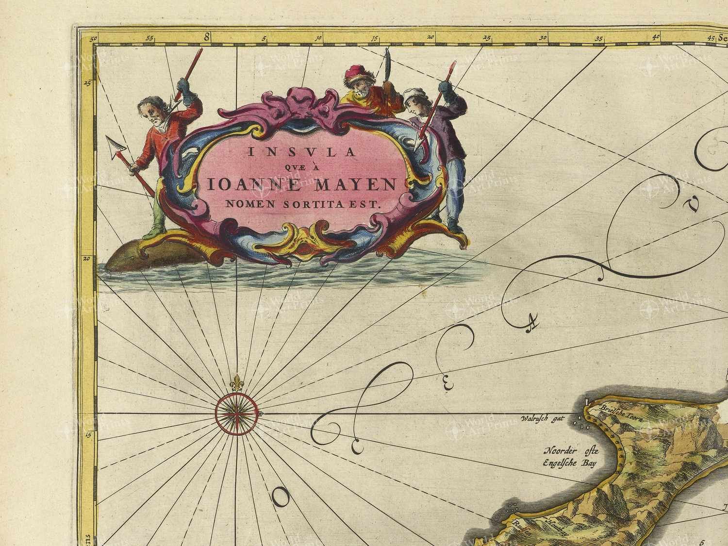 Map top left quadrant