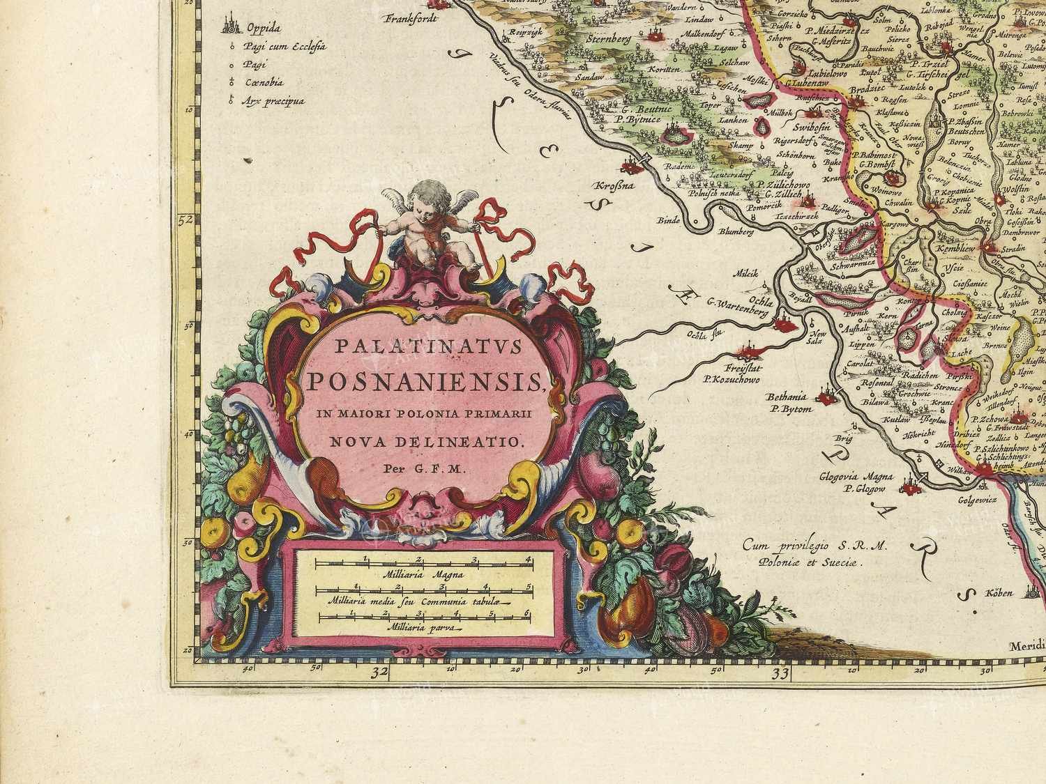 Map bottom left quadrant