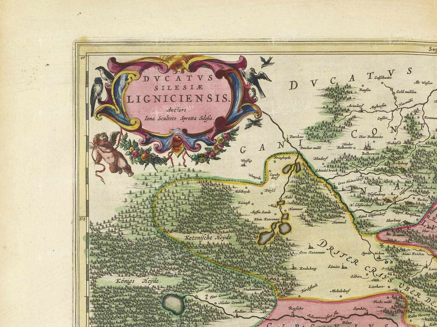 Map top left quadrant