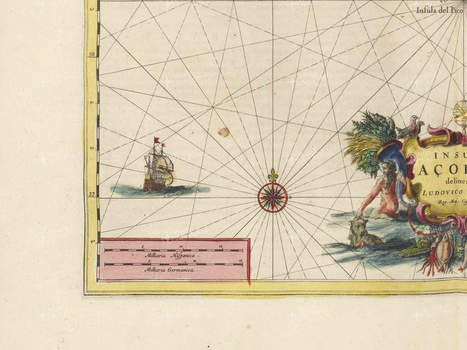 Map bottom left quadrant