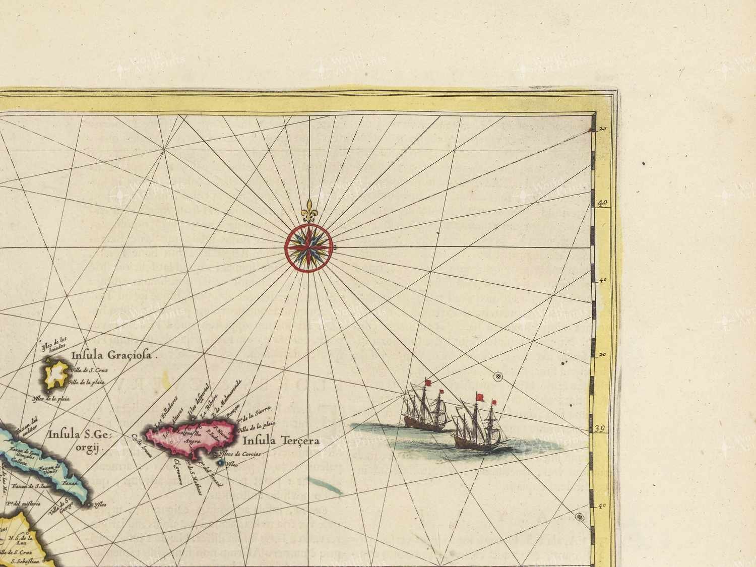 Map top right quadrant