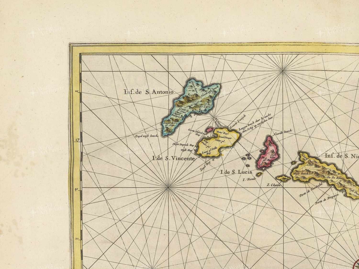 Map top left quadrant