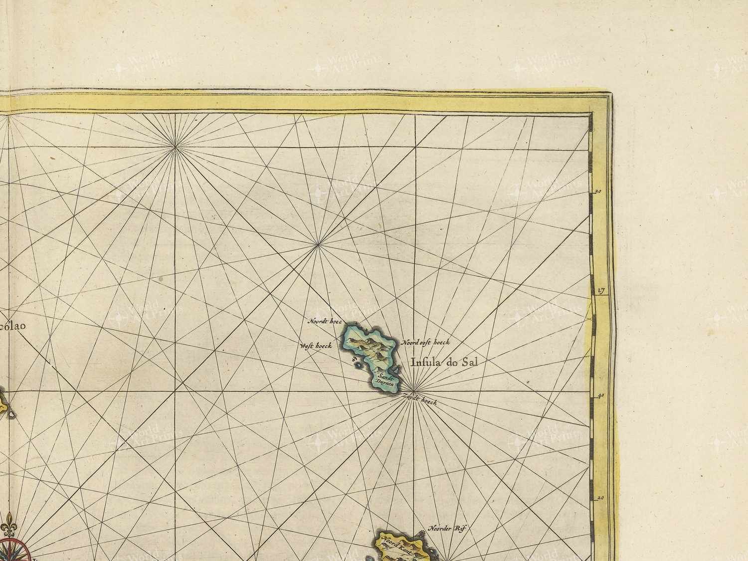 Map top right quadrant