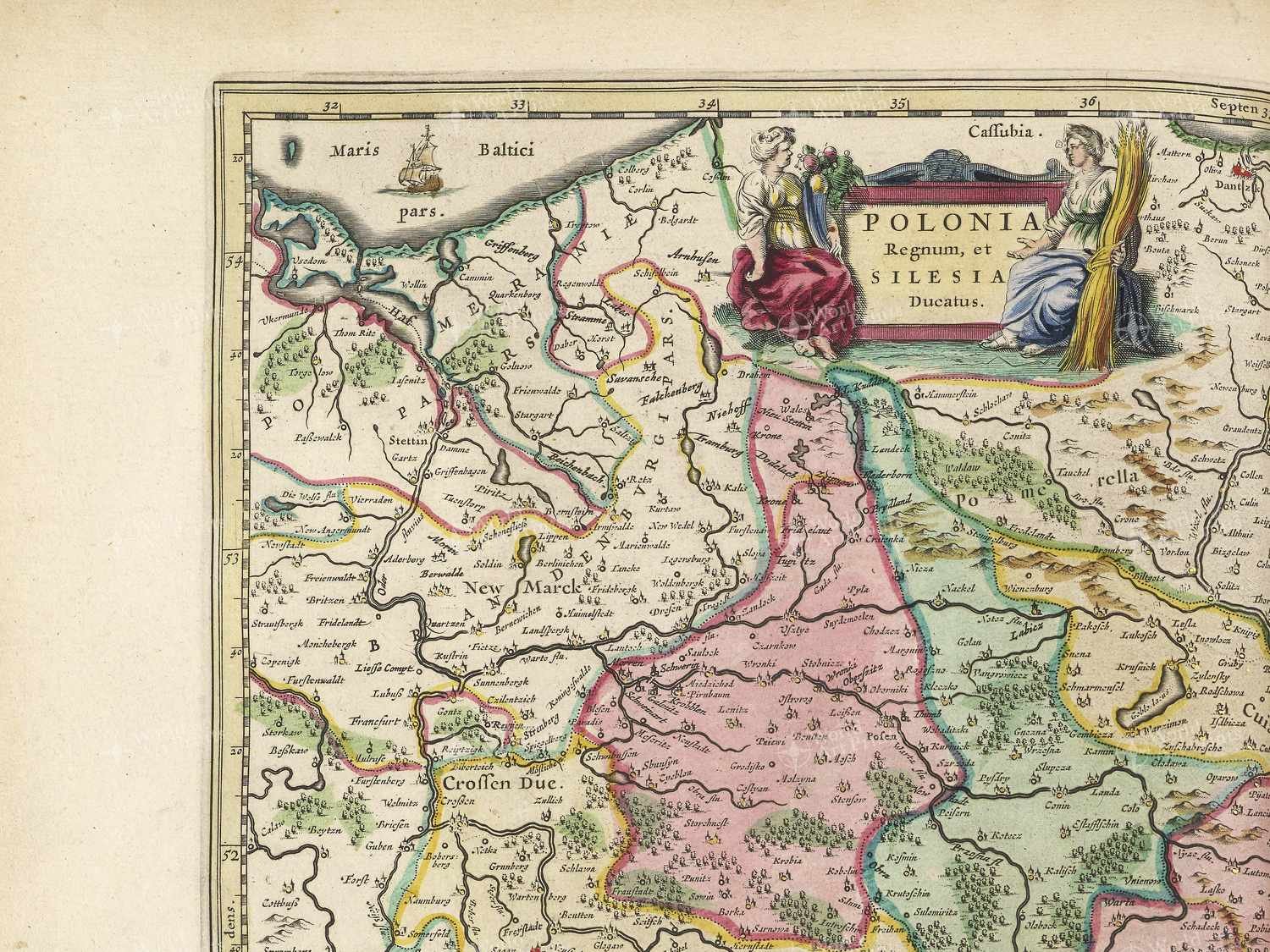 Map top left quadrant
