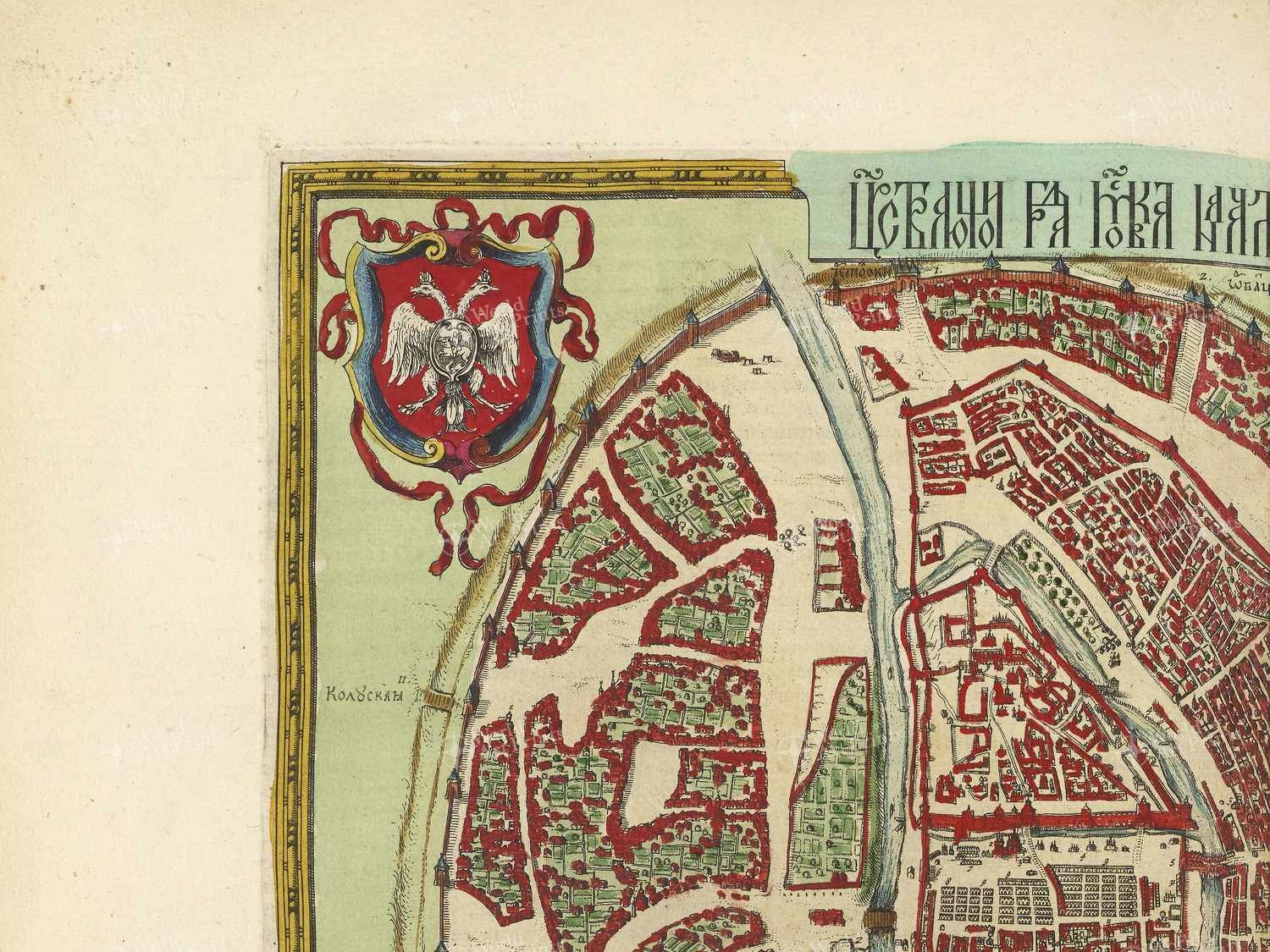 Map top left quadrant