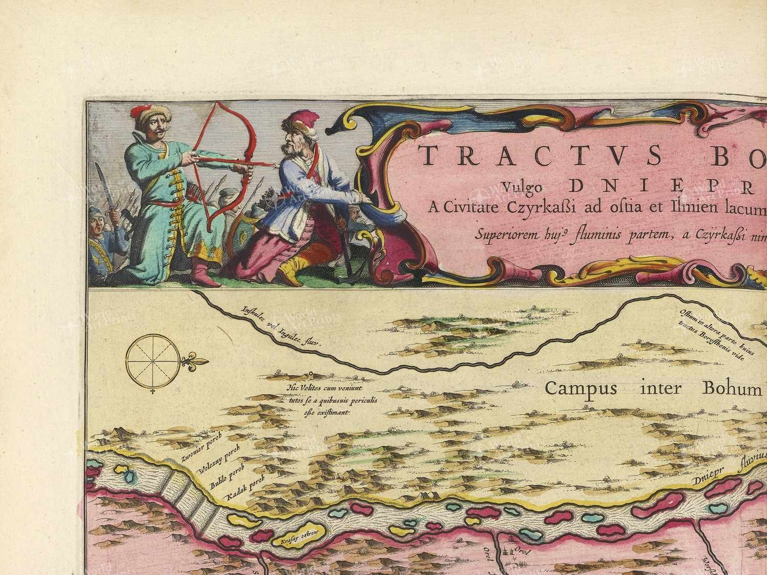 Map top left quadrant