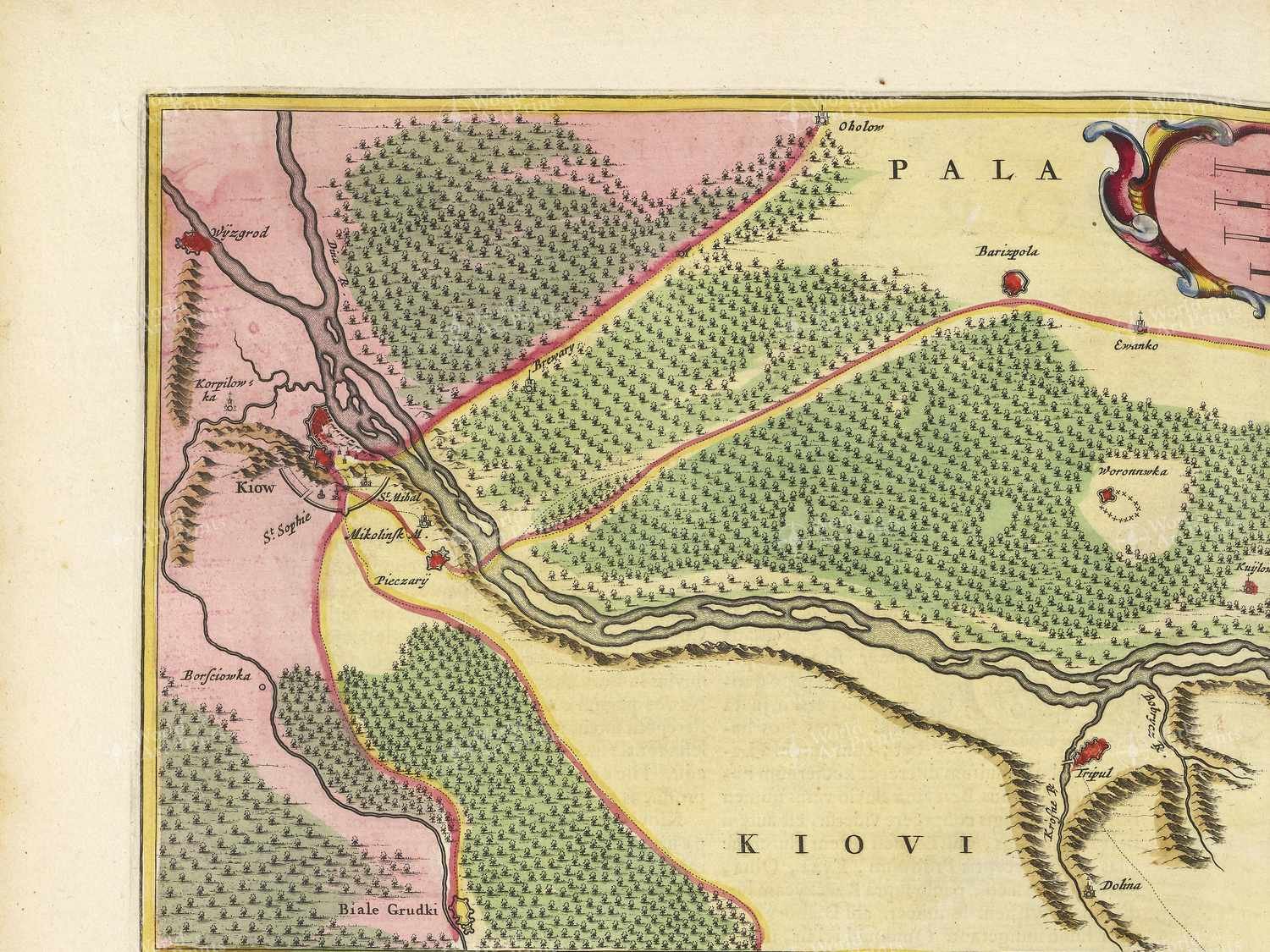 Map top left quadrant