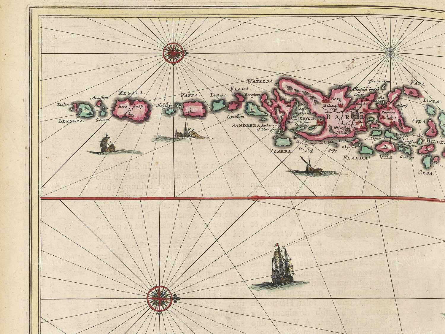 Map top left quadrant