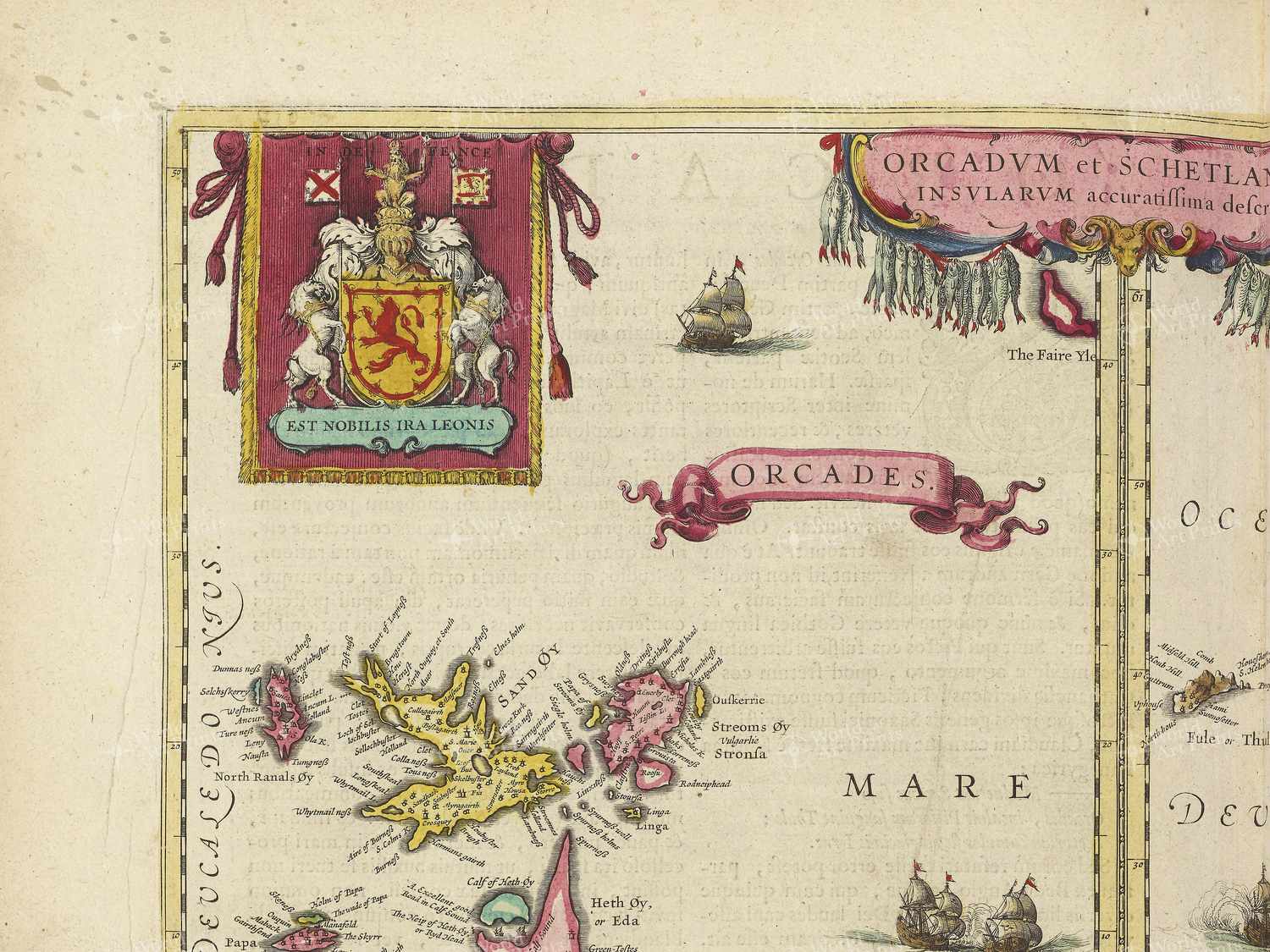 Map top left quadrant