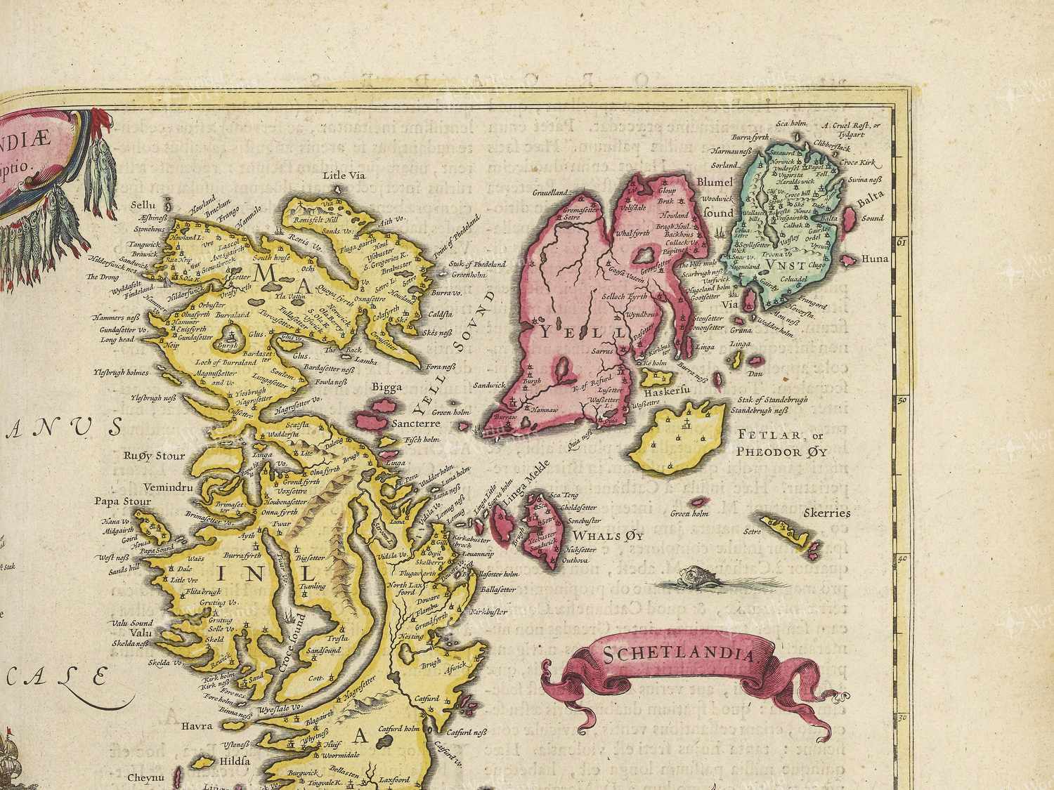 Map top right quadrant